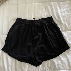 Flowy Black Shorts from Garage